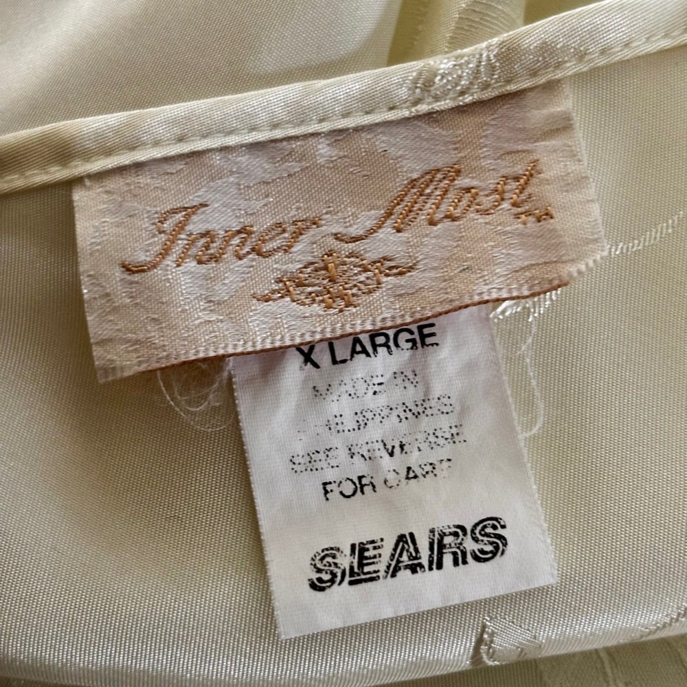 Vintage Open Side Lace-up Negligee - Size XL - Picture 10 of 12